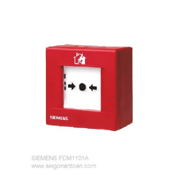 Nút nhấn khẩn báo cháy SIEMEN FDM1101A 