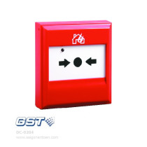 Nút nhấn khẩn vuông lắp nổi GST DC-9204E