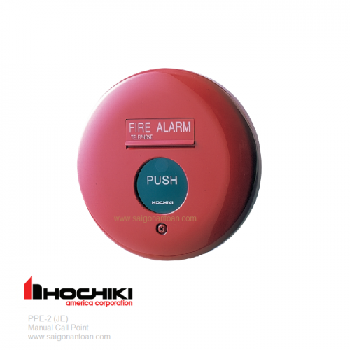 Nút nhấn khẩn tròn có thể Reset HOCHIKI PPE-2 (JE)