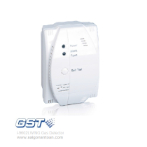 Đầu báo khí than có địa chỉ GST I-9602LW/CG